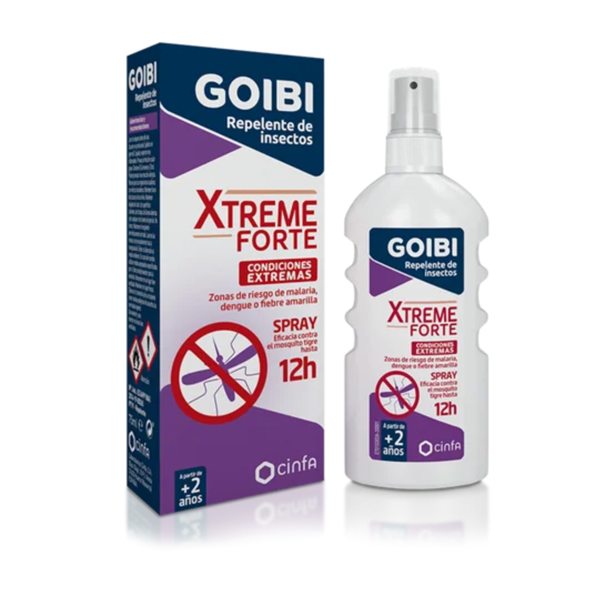 Goibi Repelete de insectos Xtreme Forte