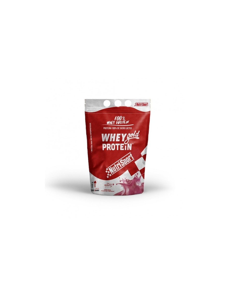 Gold Protein Fresa Nutrisport – 500g