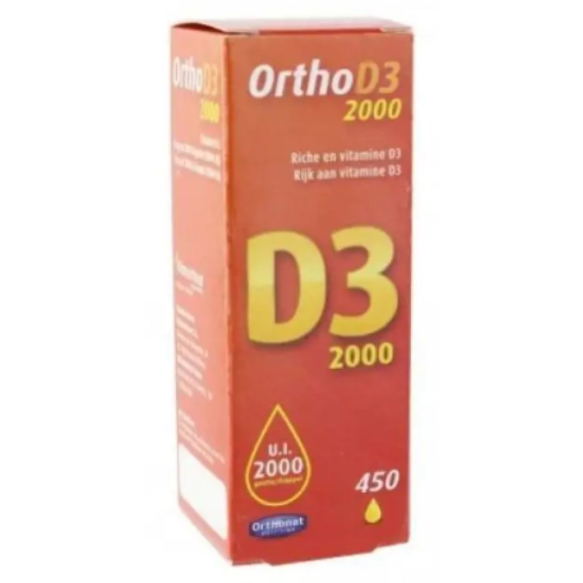 Gotas de Vitamina Ortho D3 2000 UI Orthonat – 30ml