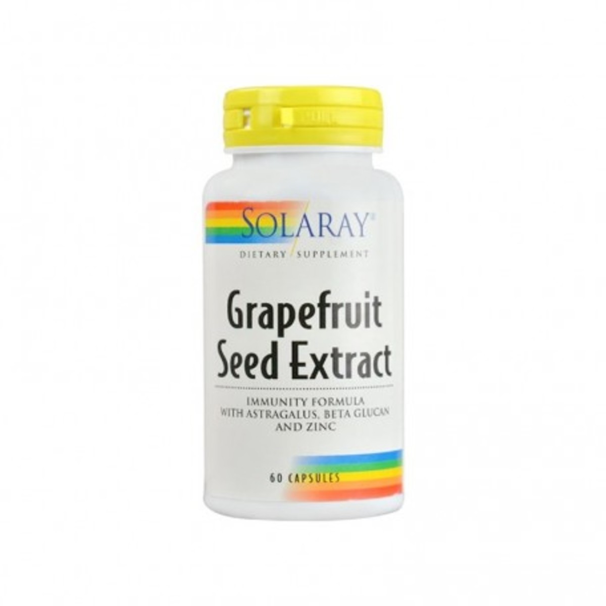 Grapefruit Seed (Extracto de Pomelo) 60 Cápsulas Solaray
