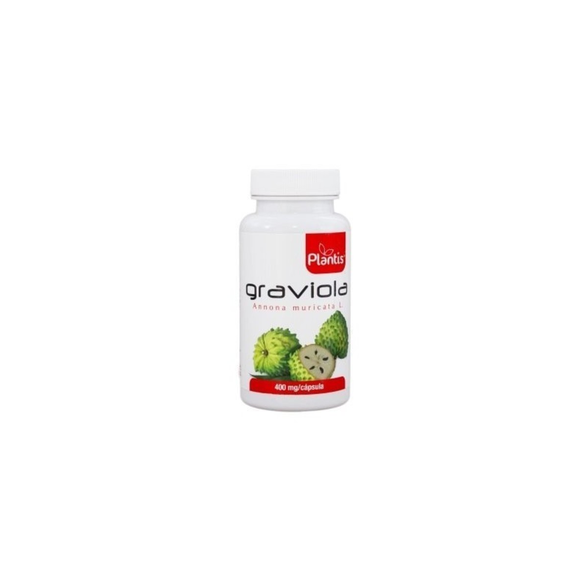 Graviola (Annona Muricata) 90 Cápsulas 400 mg Plantis