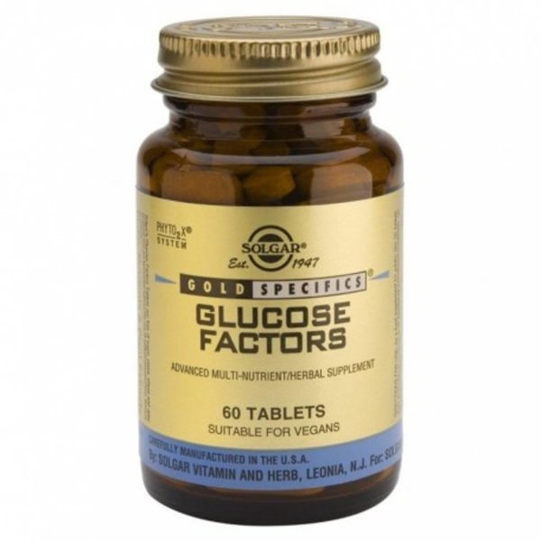 Gs Glucosa Factor 60 Δισκία Solgar