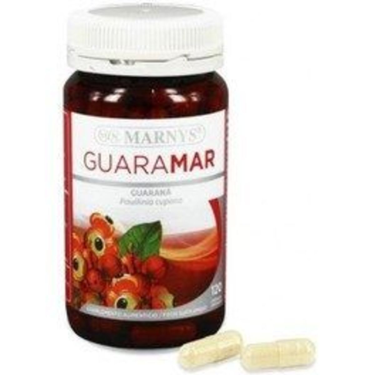 Guaramar guaraná 500 mg 120 cápsulas Marnys