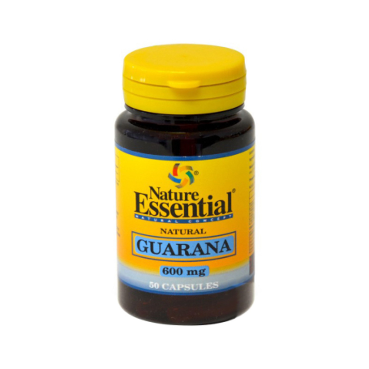 Guarana 600 mg 50 Cápsulas Nature Essential