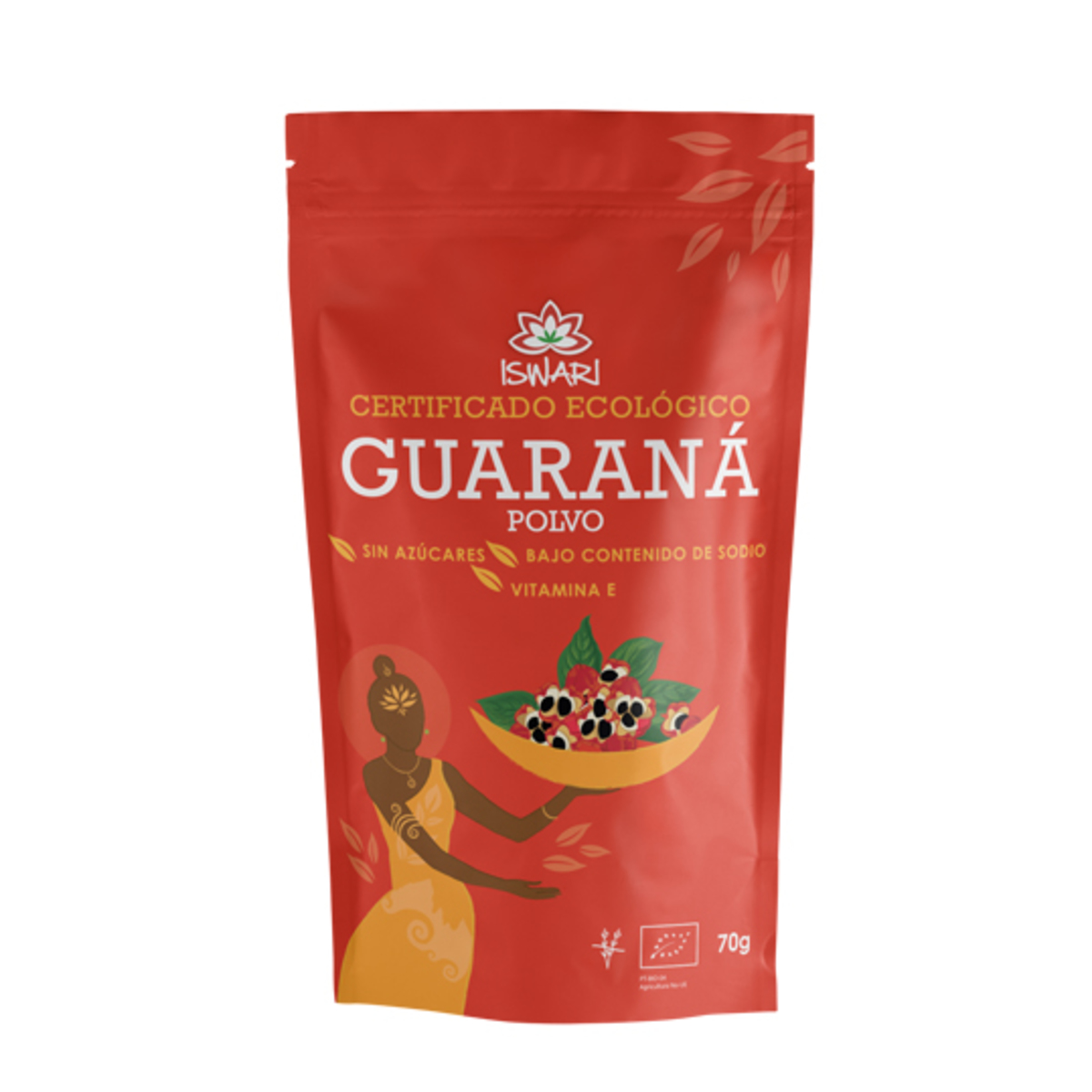 Guaraná ecológico Iswari – 70g