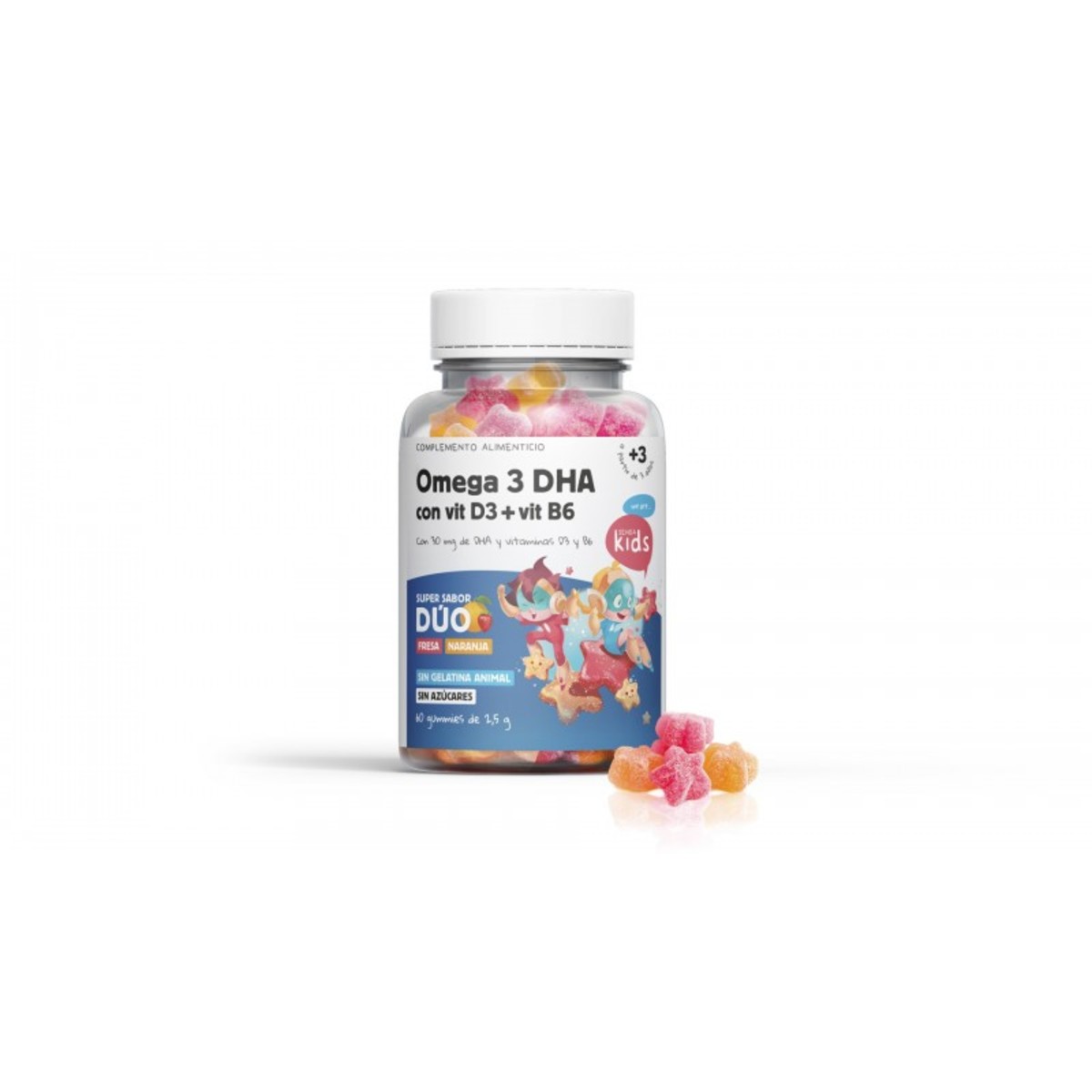 Gummies Omega 3 DHA ummies 2,5 g Herbora – 60g