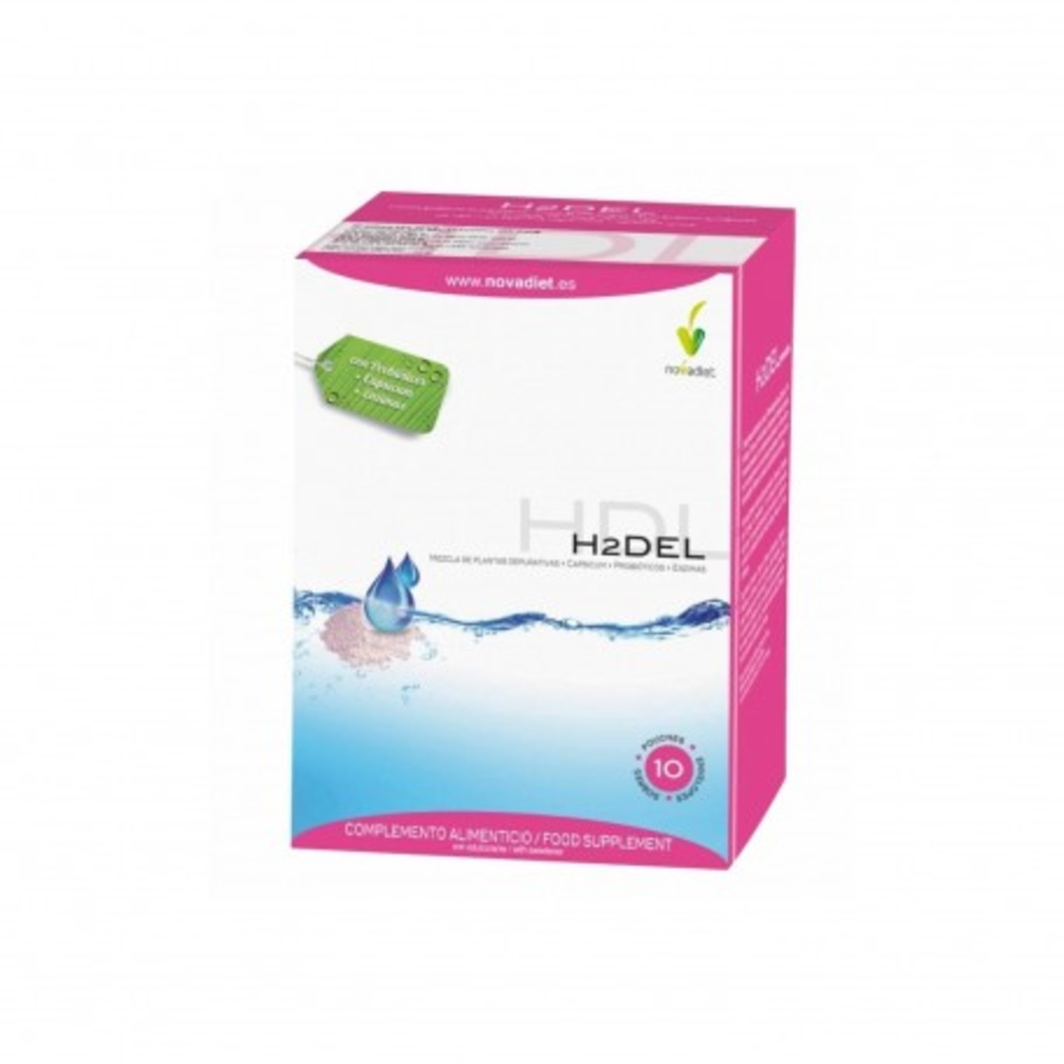H2del 10 Sobres Novadiet
