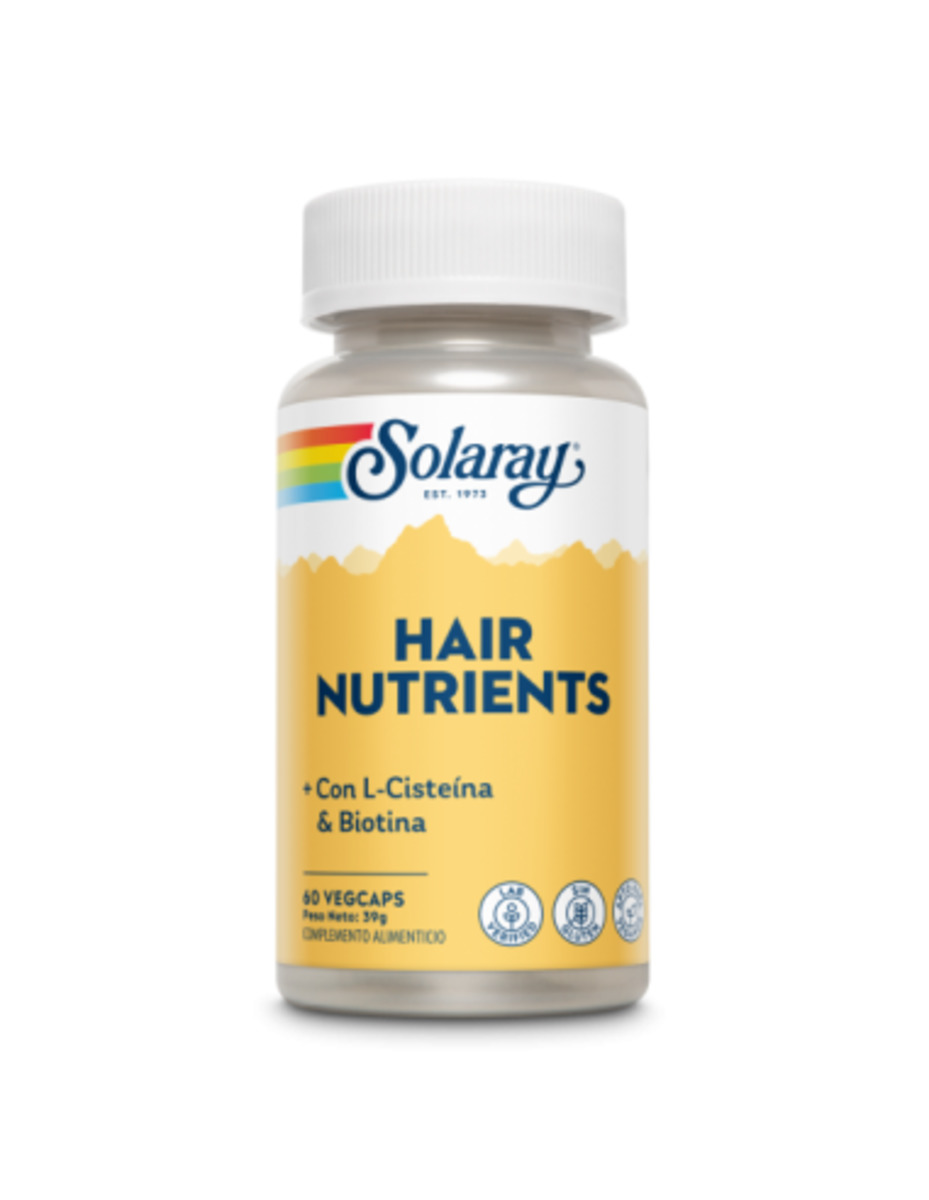 Hair Nutrients 60  cápsulas Solaray