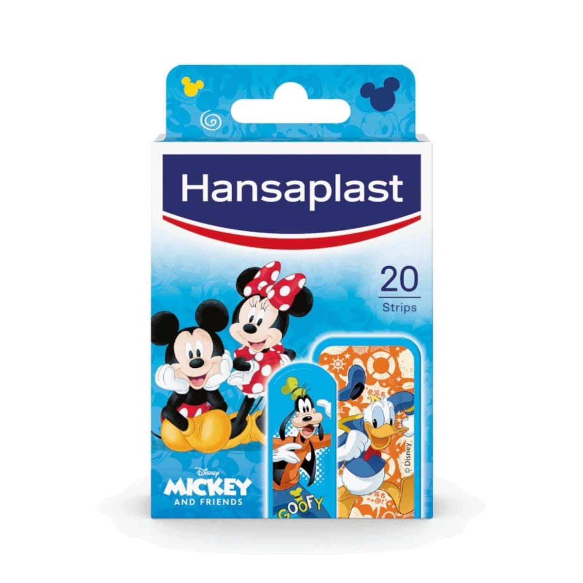 Hansaplast Disney Curativo Adesivo Mickey Mouse 20 U