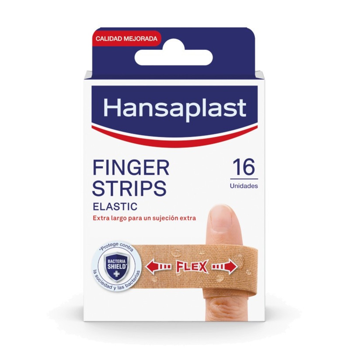 Hansaplast Tirita Elastic Para Dedos Apósito Ad 16 U
