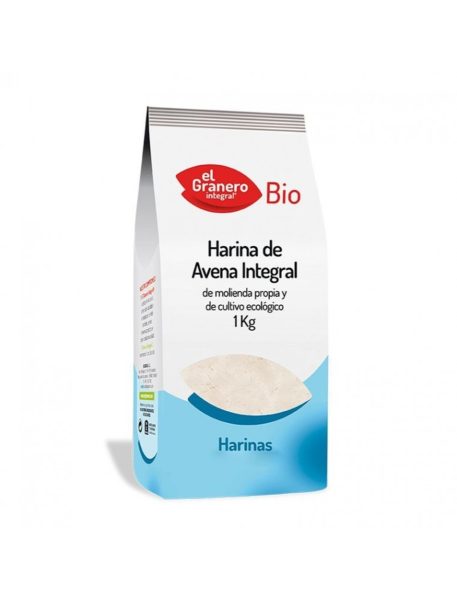 Farine d'avoine complète bio 1 kg El granero