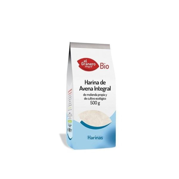 Farine d'avoine complète bio El Granero – 500g