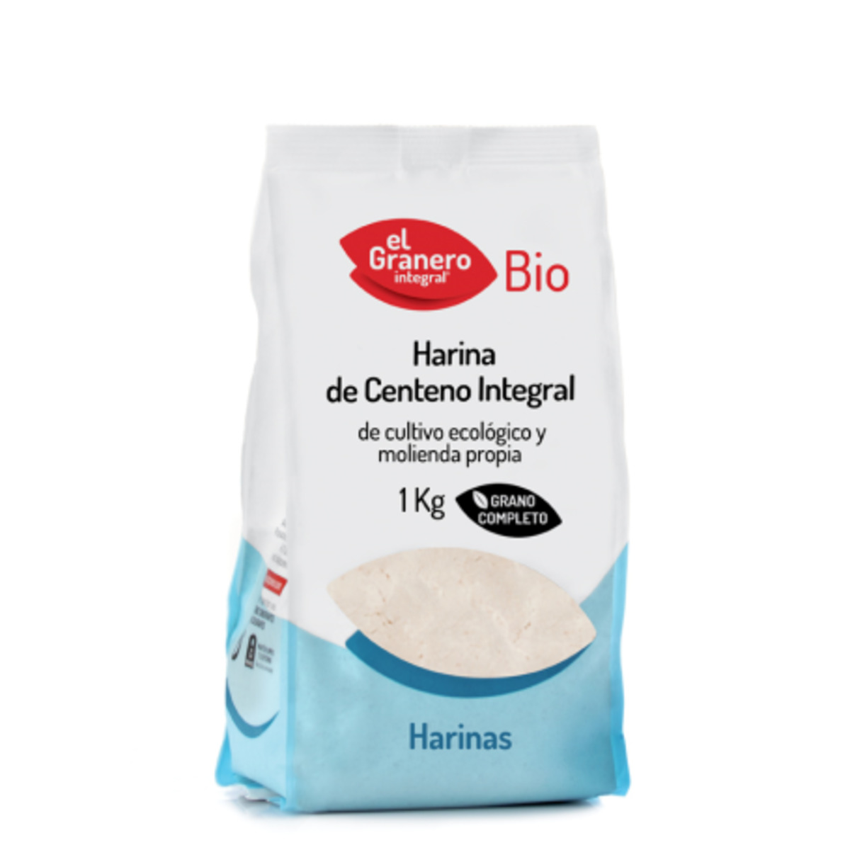 Harina De Centeno Integral Bio 1 kg El granero