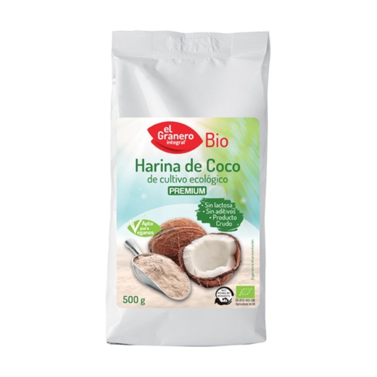 Harina de Coco Bio El Granero – 500g