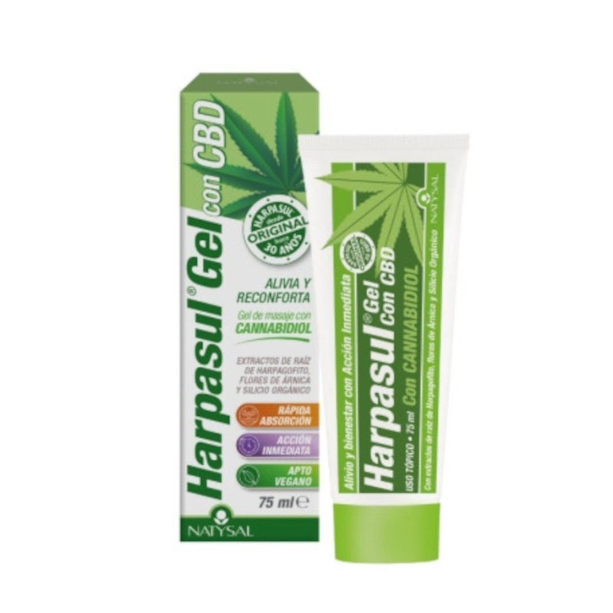 Harpasul Gel con Cannabidol (CBD) Natysal – 75ml
