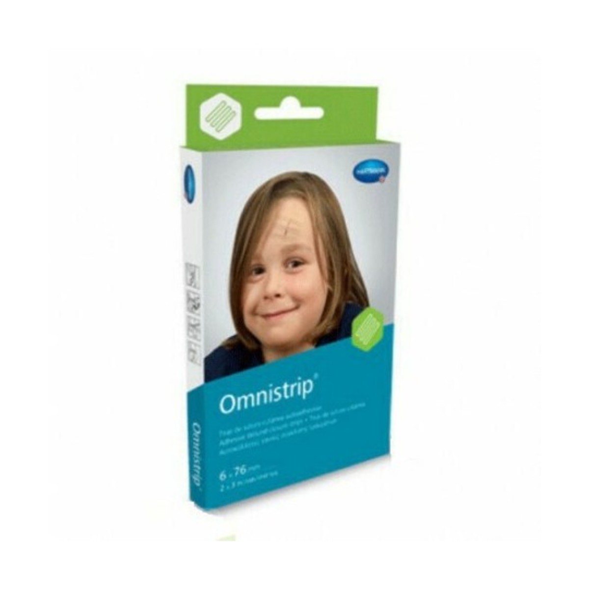 Hartmann Omnistrip Sutura Cutânea Esteril 6 Mm X 76 Mm 2 Unidades
