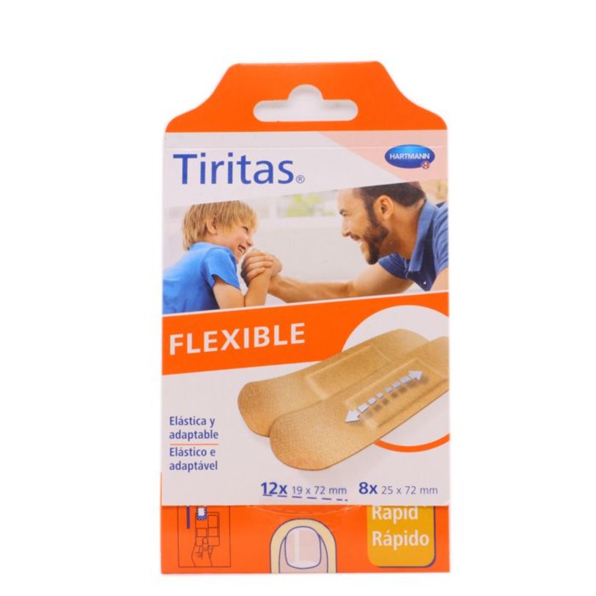 Hartmann Tiritas Elas Rap Apósito Adhesivo Textil 20 Unidades