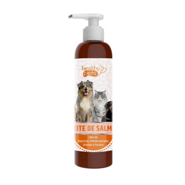 Gezonde huisdieren zalmolie – 250 ml