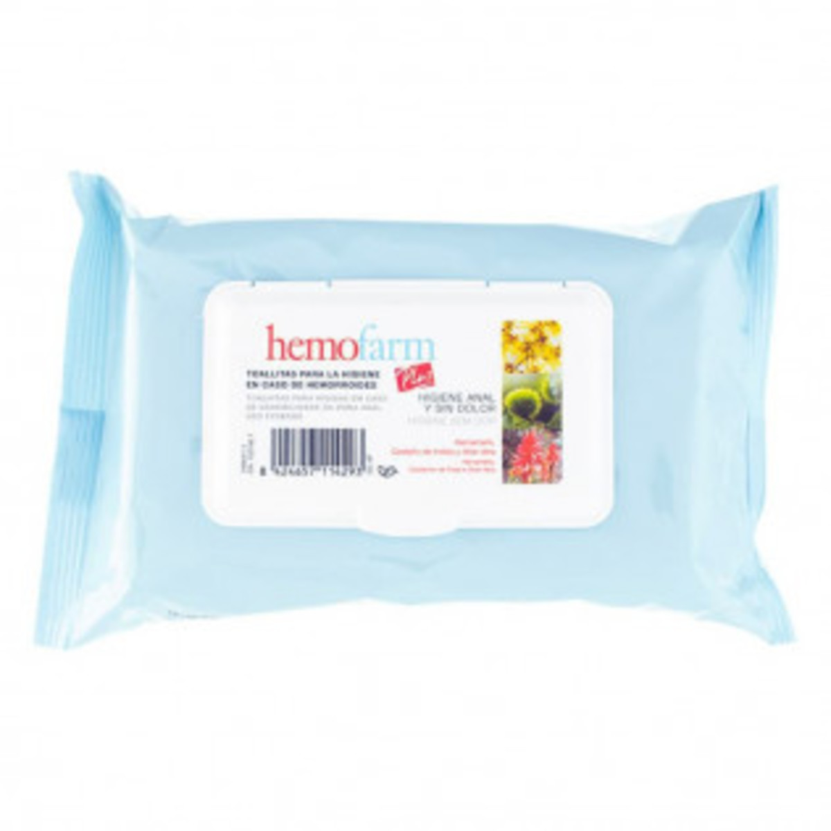 Hemofarm Plus Feuchttücher 20 Einheiten Hemofarm