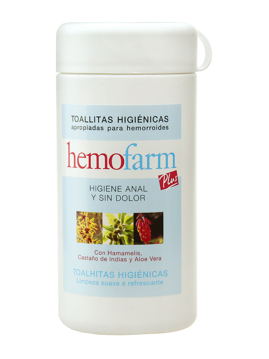 Hemofarm toallitas 60 u