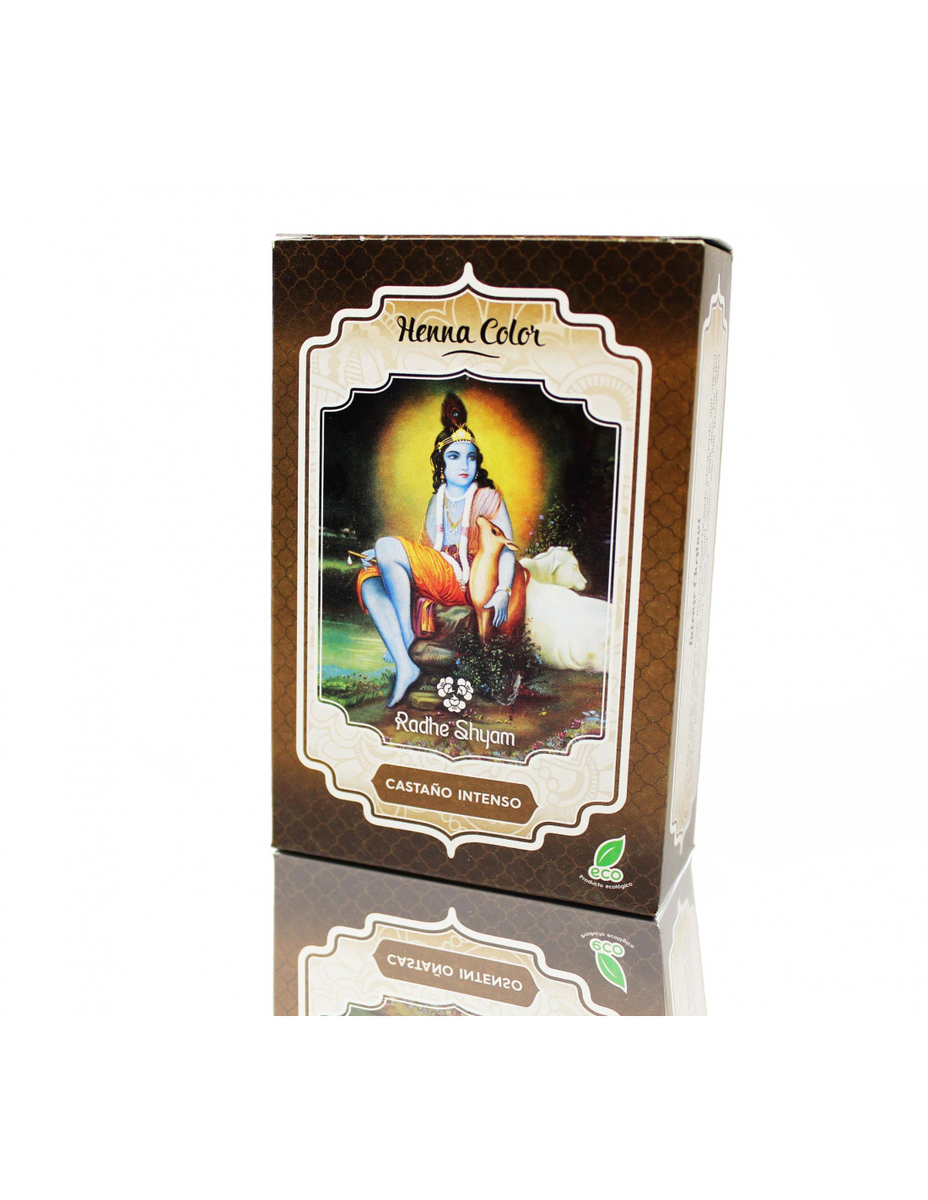 Henna Castaño Intenso Polvo Radhe Radhe Shyam Spiritual Sky – 100g
