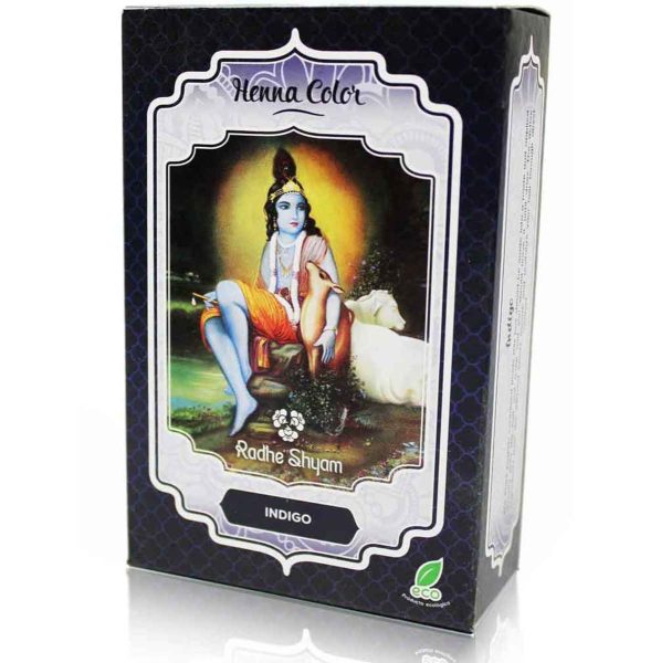 Henna couleur Indigo poudre – Radhe Shyam – 100g