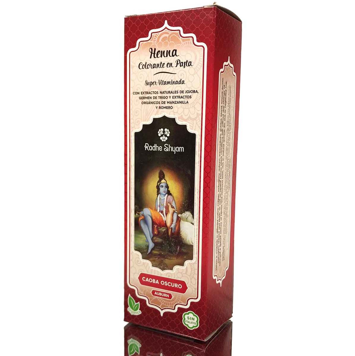 Henna Pasta Super Caoba Oscuro Radhe Shyam Spiritual Sky – 200ml