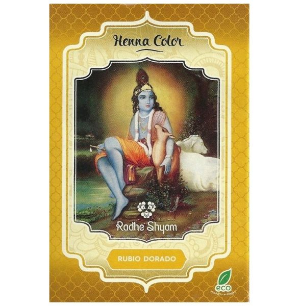 Henna Rubio Dorato Polvere Radhe Radhe Shyam Spiritual Sky – 100g