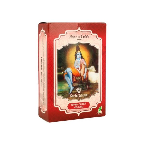 Henna Super Dunkle Mahagoni Pulver – 100g