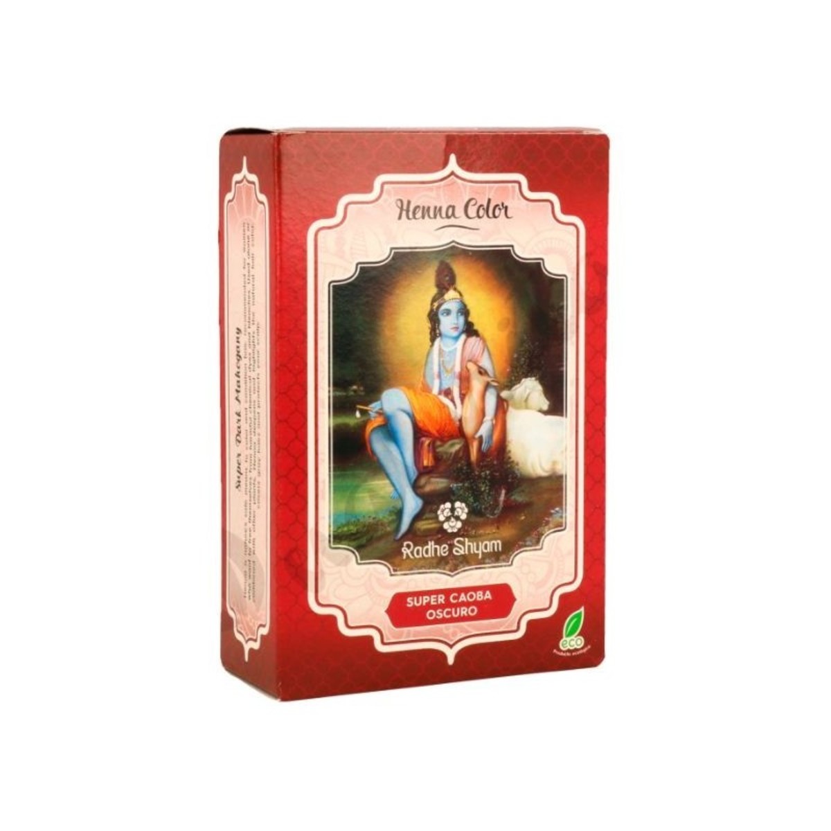 Henna Super Caoba Oscuro Polvo – 100g