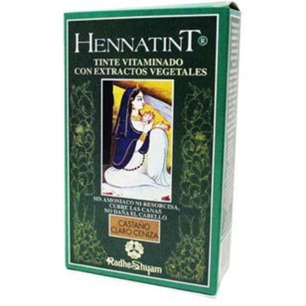 HennatinT Tinta nº 6 castano caoba chiaro – Radhe Shyam – 60ml