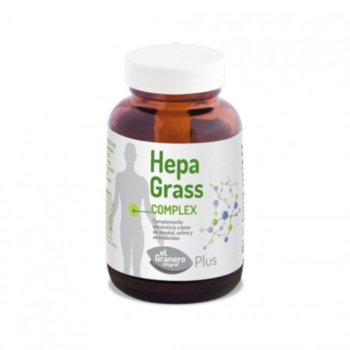 Hepagrass Complex 75 Cápsulas 610 mg El Granero Integral
