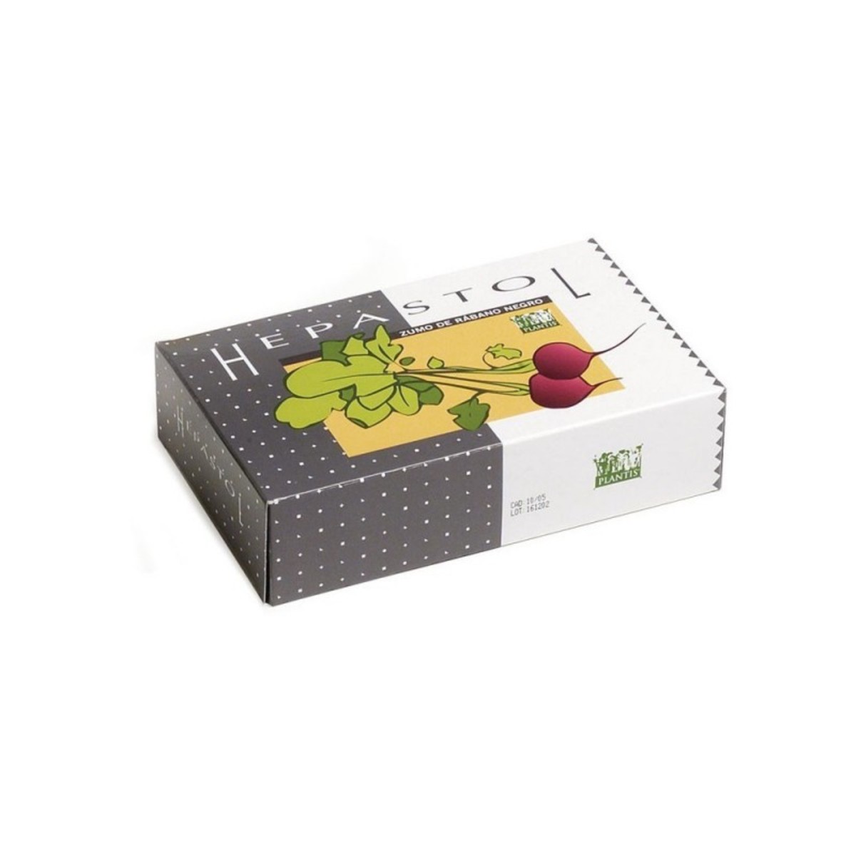 Hepastol (Eco Zumo de Rábano Negro) 20 Ampollas de Plantis – 10ml