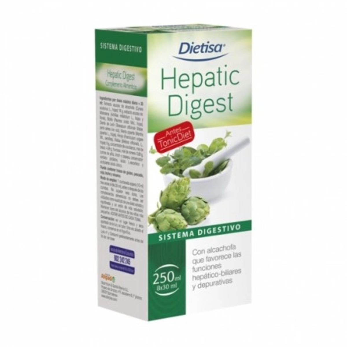 Hepatic Digest Dietisa – 250ml