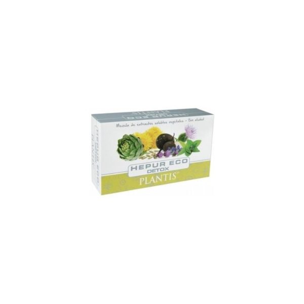 Hepur Eco Detox 20 Vials van Plantis – 10ml