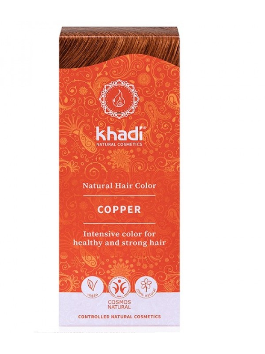 Herbal Color Cobre Brillante Khadi – 100g