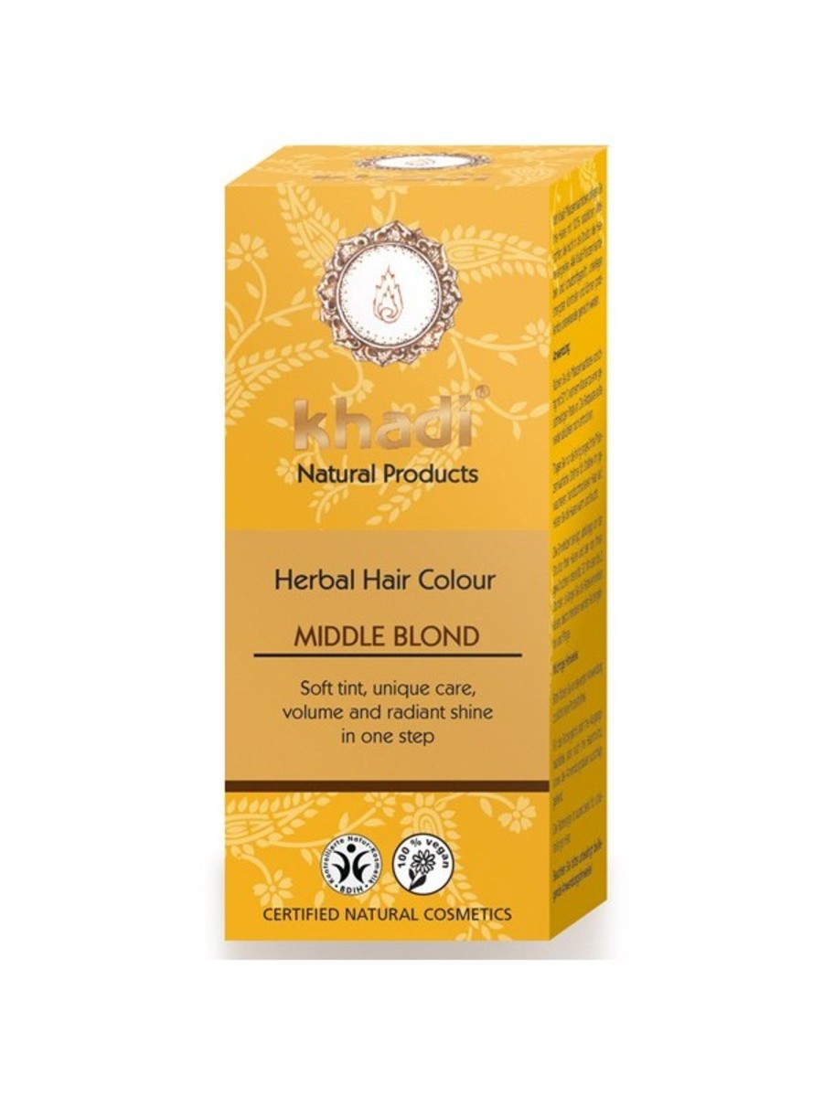 Herbal Color Rubio Medio Khadi – 100g
