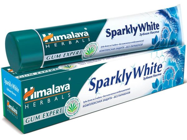 Herbal Himalaya pâte dentifrice soin blanchissant – 75g