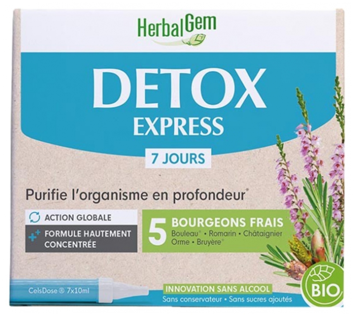HERBALGEM DETOX EXPRESS 7 DÍAS
