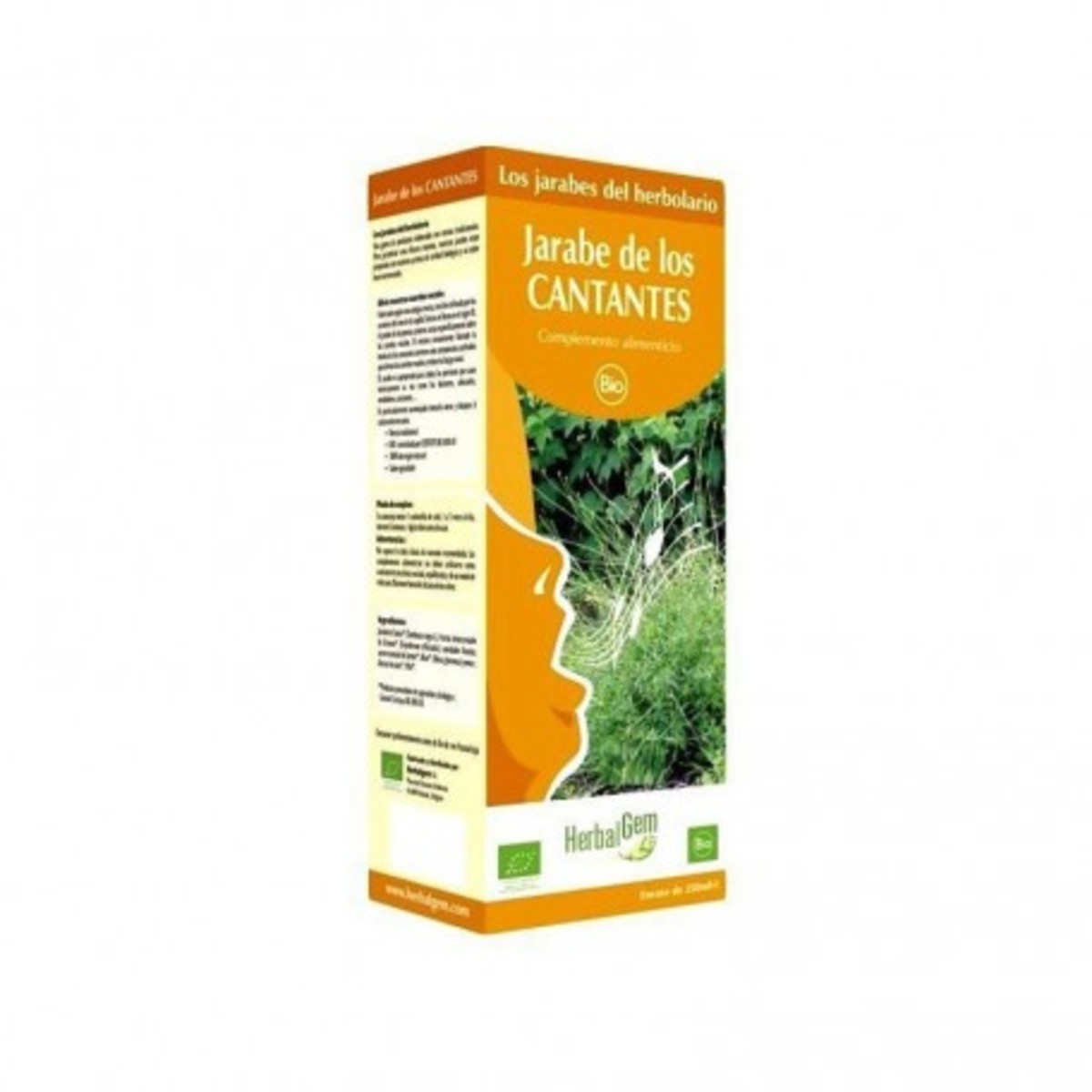 Herbalgem Jarabe de los Cantantes Bio – 250ml