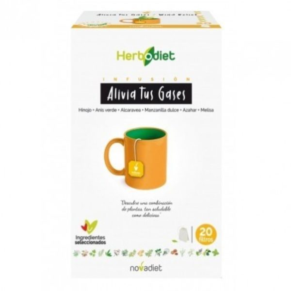 Herbodiet Verlicht Je Gas 20 filters Novadiet