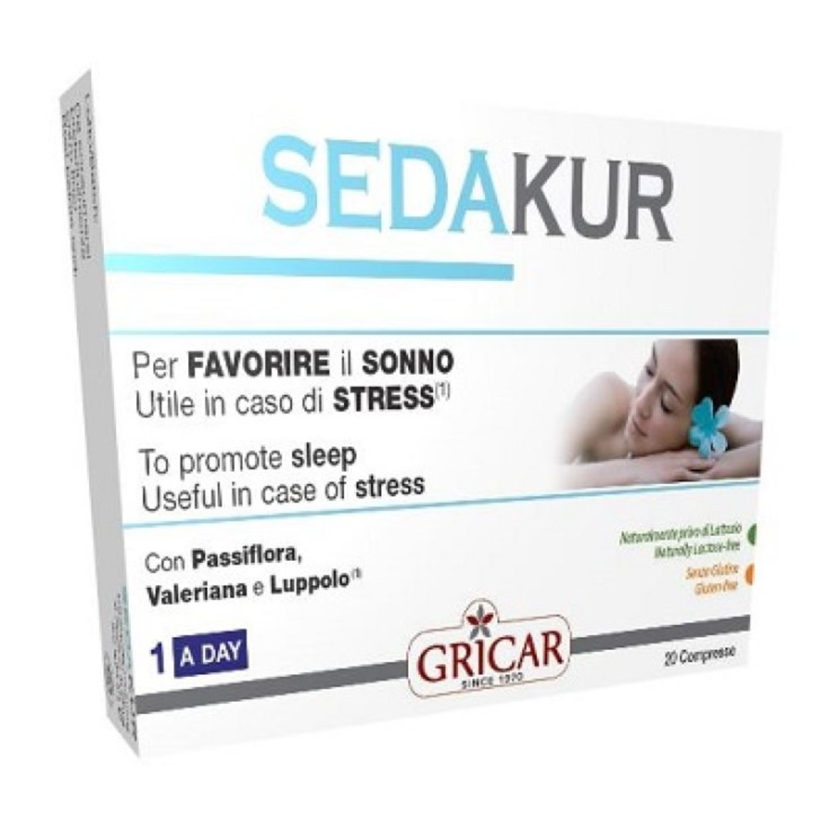 Herbofarm Sedakur 500 mg 20 comprimidos