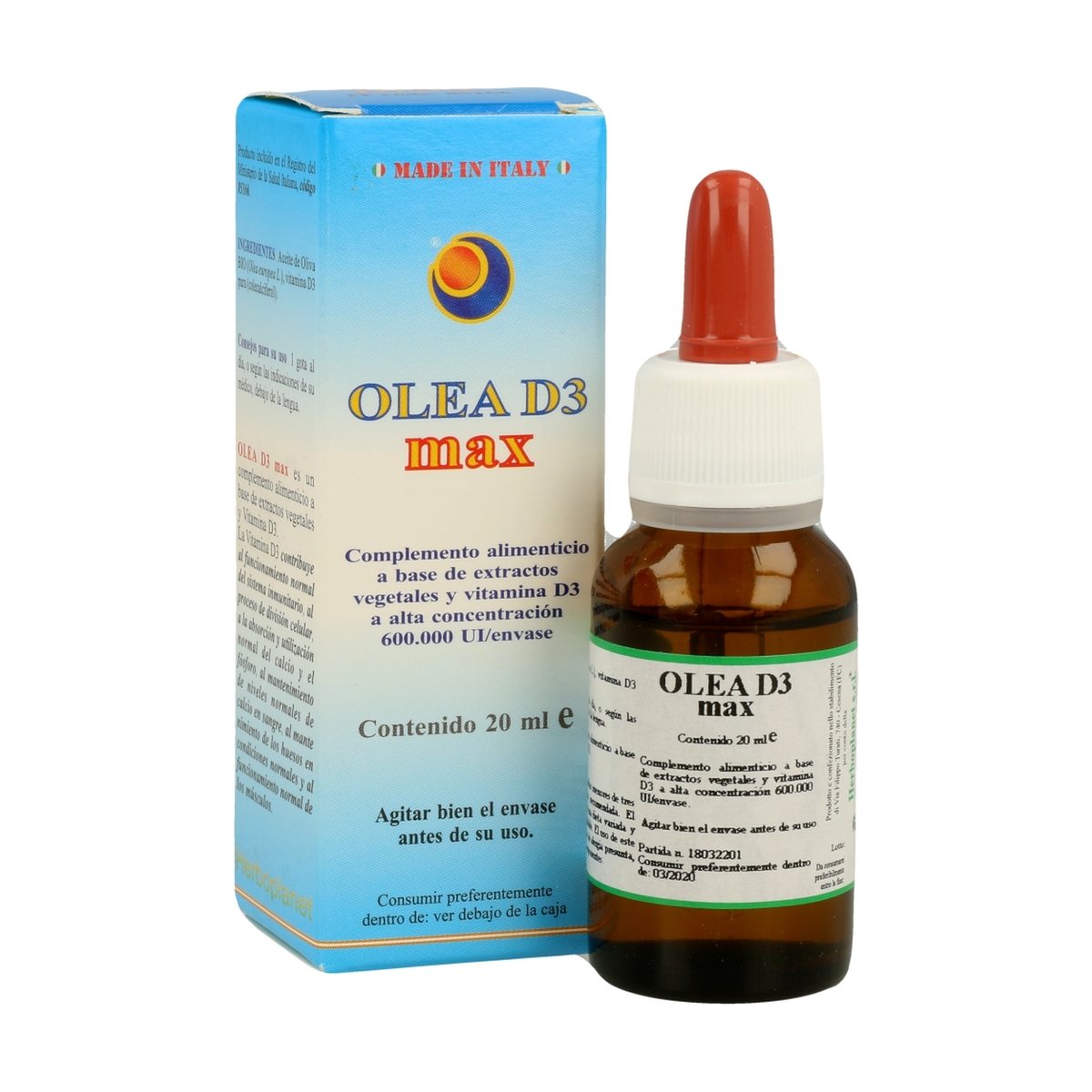 Herboplanet Olea D3 Max – 20ml