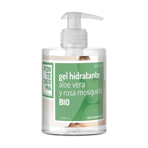 Herbora Gel hydratant Aloe Vera + Rose musquée – 500ml