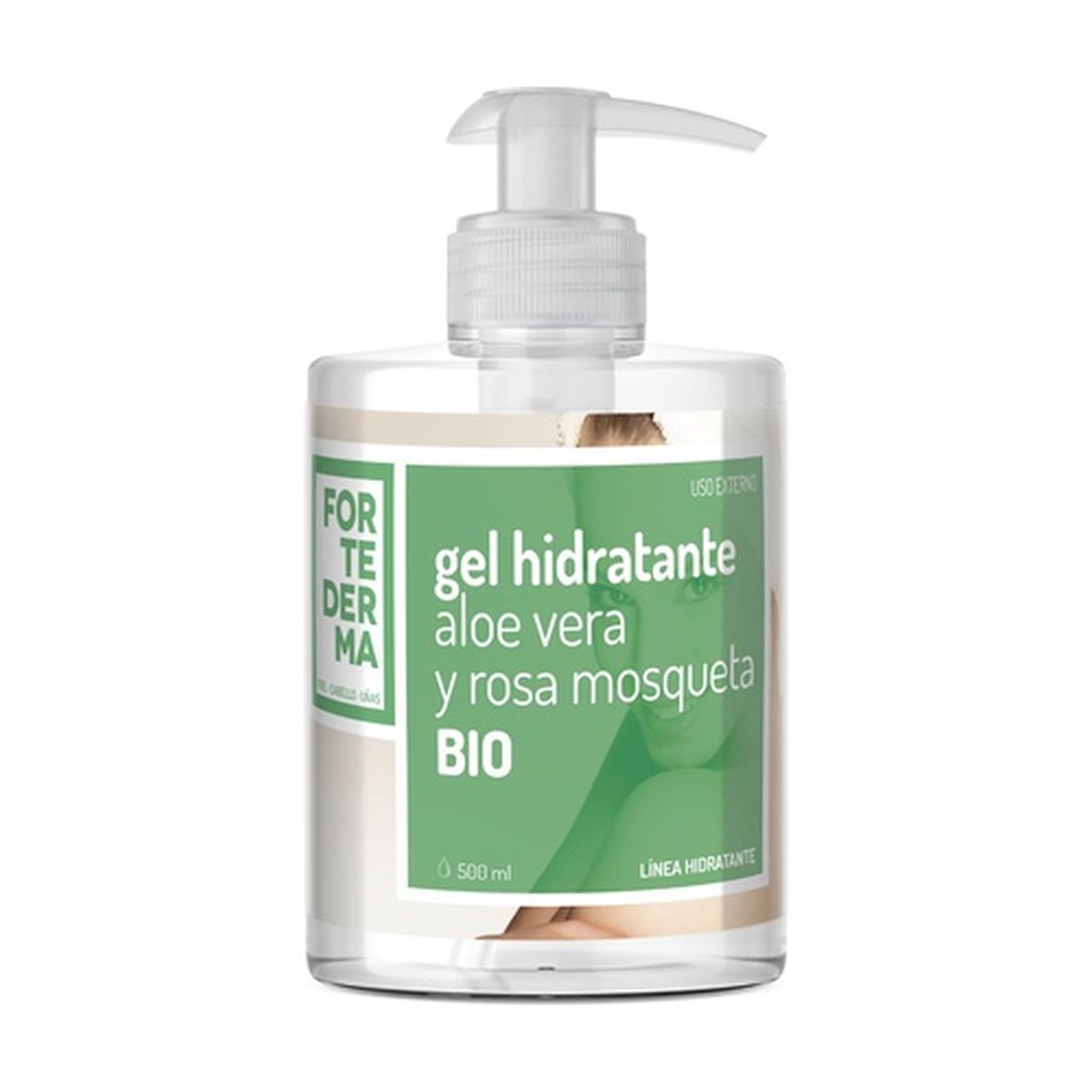 Herbora Gel hidratante Aloe Vera + Rosa Mosqueta – 500ml