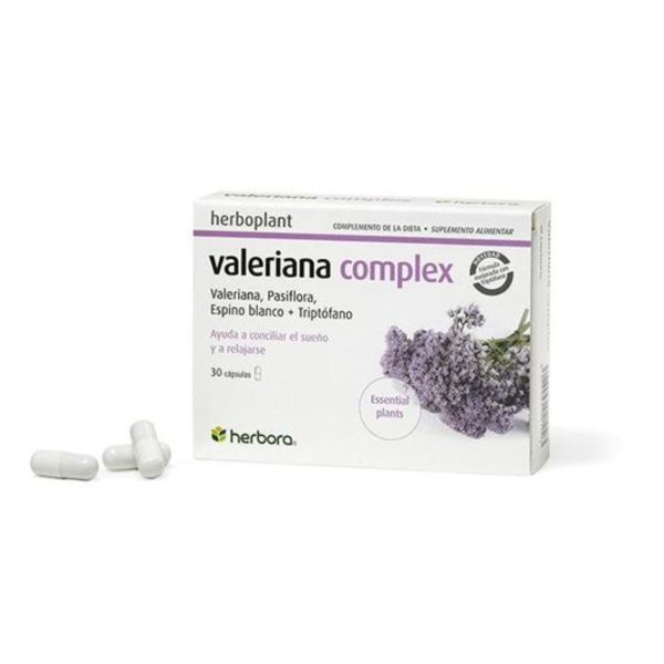 Herbora Valeriana Complex 30 Cápsulas