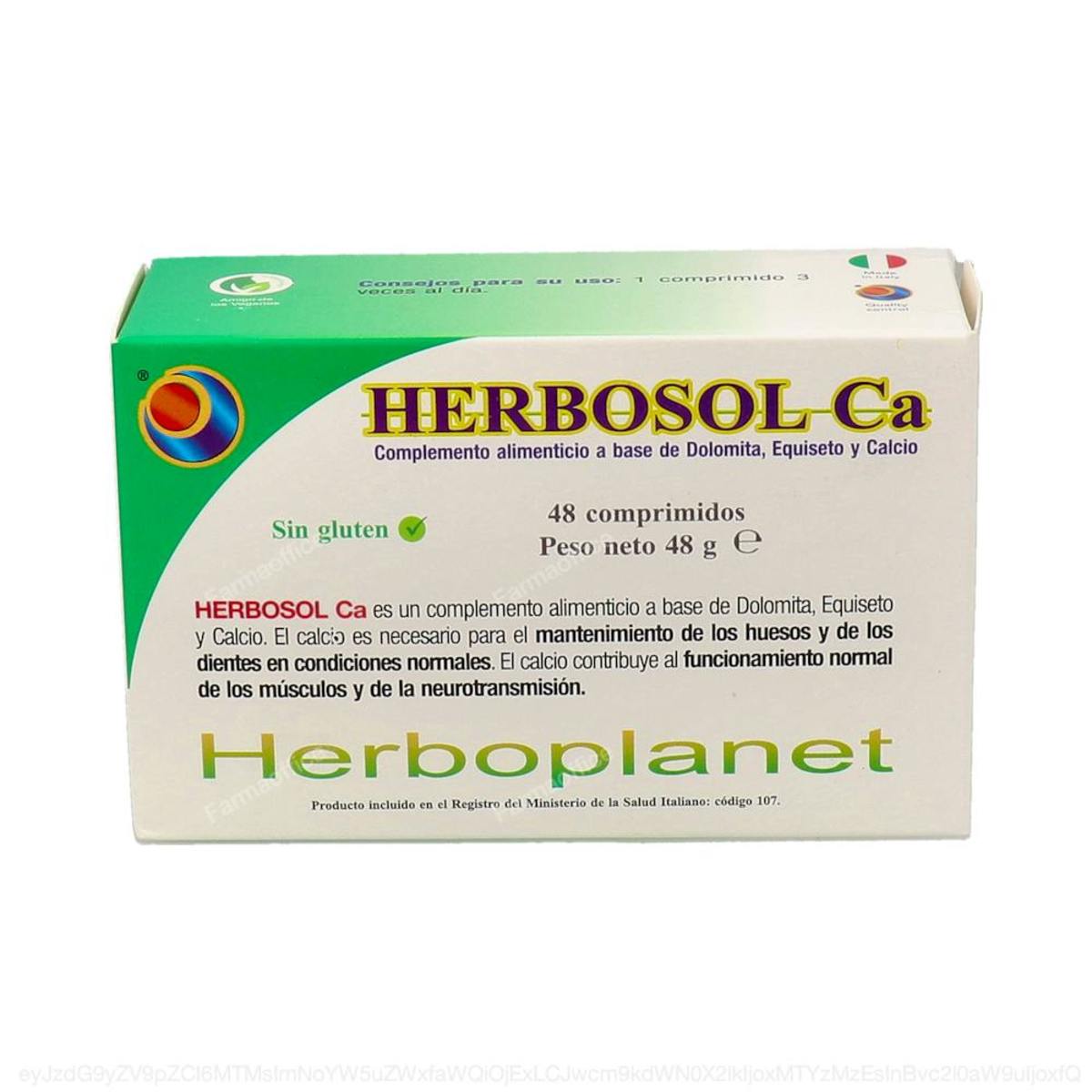 Herbosol Cápsulas 48 Comprimidos