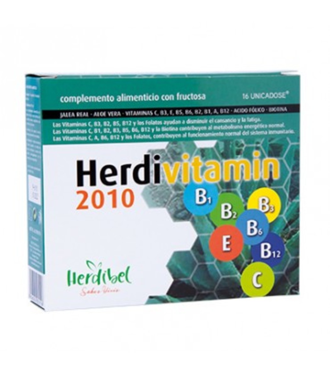 Herdivitamin 2010 16 Ampollas x Herdibel – 10ml