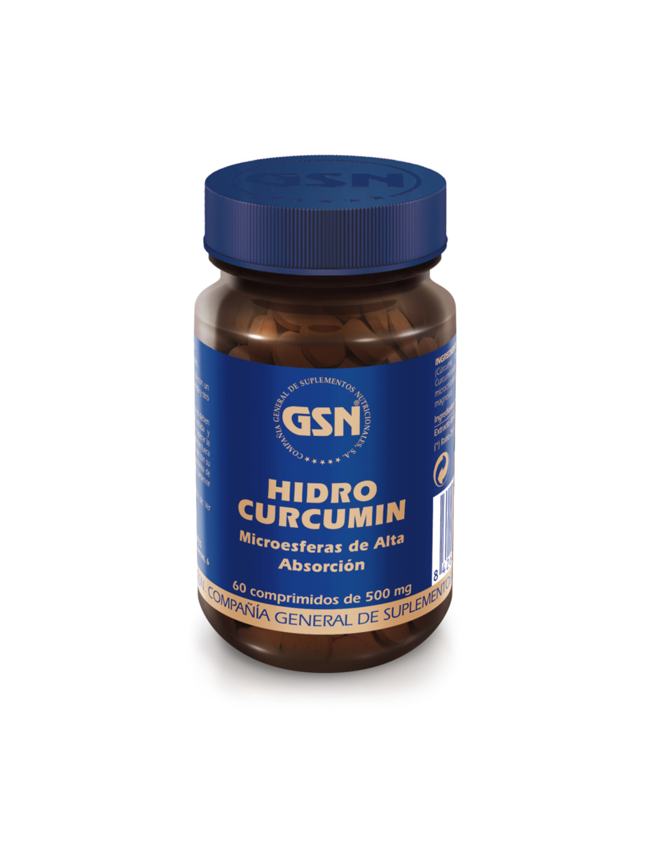 Hidrocurcumin 500 mg 60 Comprimidos GSN