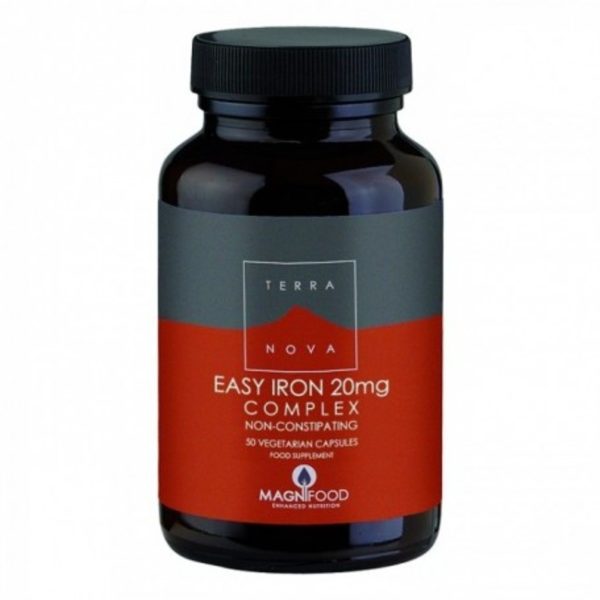 Fer Bisglycinate 20 mg 50 Capsules Terranova